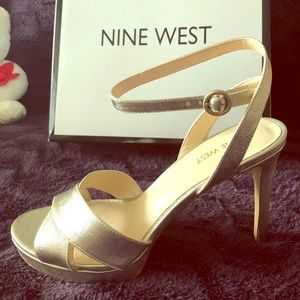 Nine West High Heel Platform Sandals